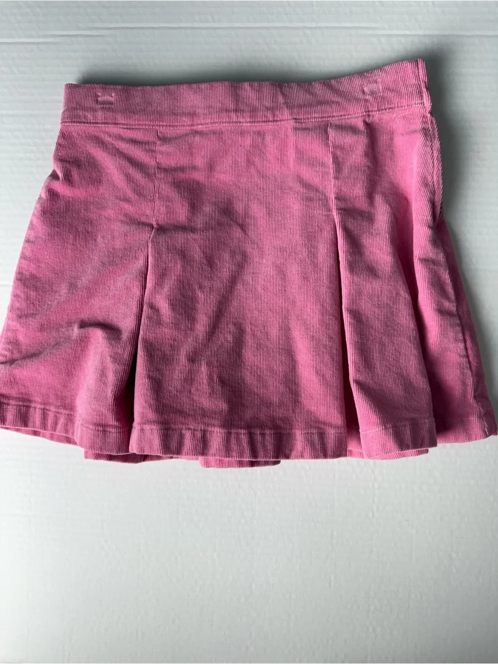 Crew cuts Pink Pleated Mini Skirt preppy back to school